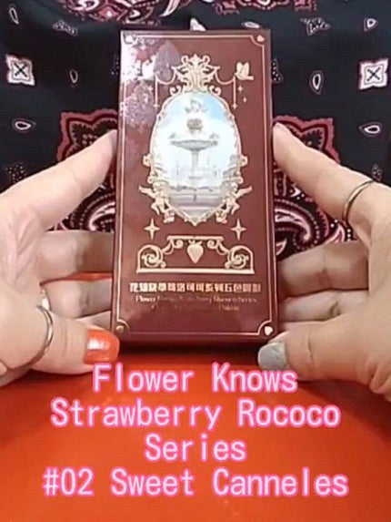 ストロベリーロココ アイシャドウパレット/FlowerKnows/アイシャドウパレットの人気ショート動画