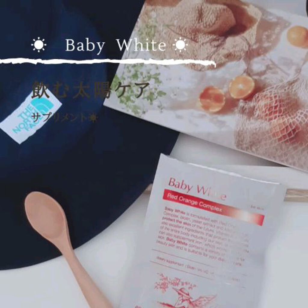 Baby White 60粒/renaTerra/美容サプリメントを使ったクチコミ（1枚目）