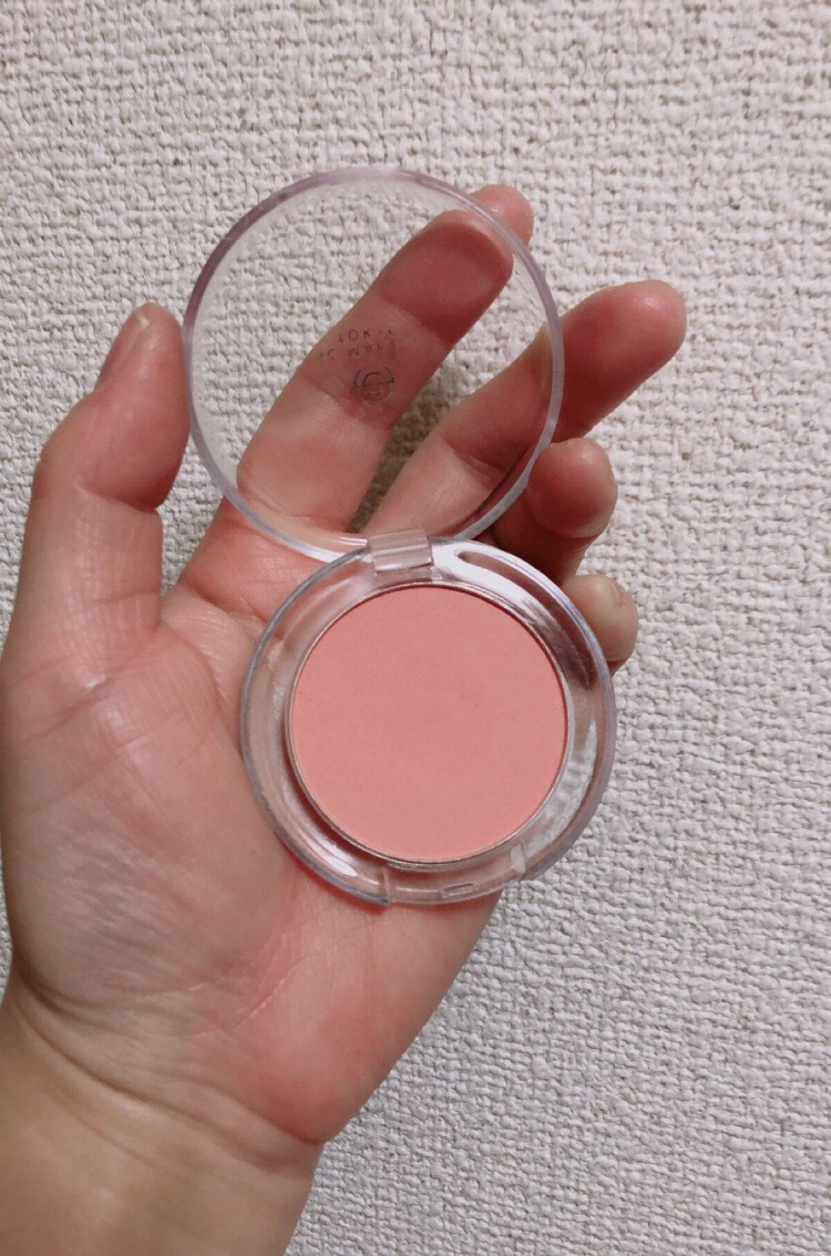 ACマットチークカラー/セリア/パウダーチークを使ったクチコミ（1枚目）