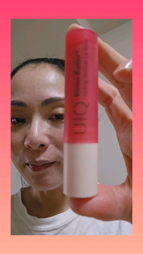 バイオームバリアメルティングモイスチャーリップバーム/UIQ/リップバームを使ったクチコミ（2枚目）