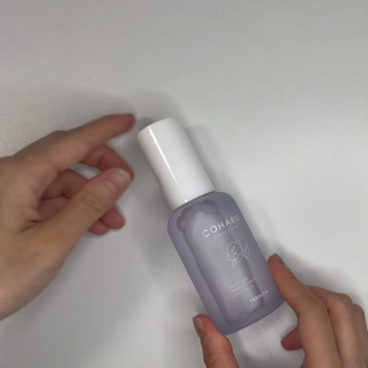 スタイリングオイル＜スムース&シャイン＞/COHARU/ヘアオイルを使ったクチコミ（3枚目）