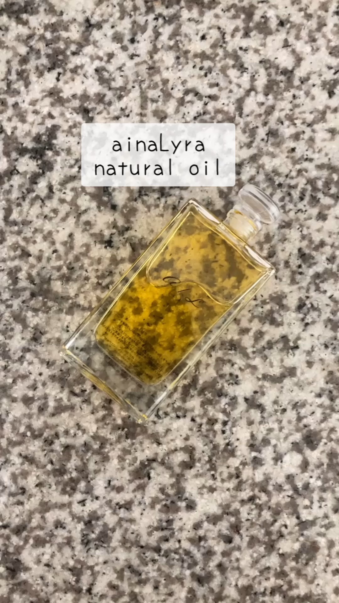 ナチュラルオイル〈ヘア&ボディ&ハンド用オイル〉/ainaLyra /ボディオイルを使ったクチコミ（1枚目）