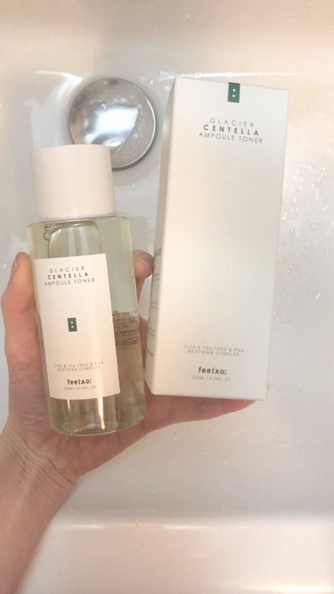 GLACIER CENTELLA AMPOULE TONER/feelxo/化粧水を使ったクチコミ（1枚目）