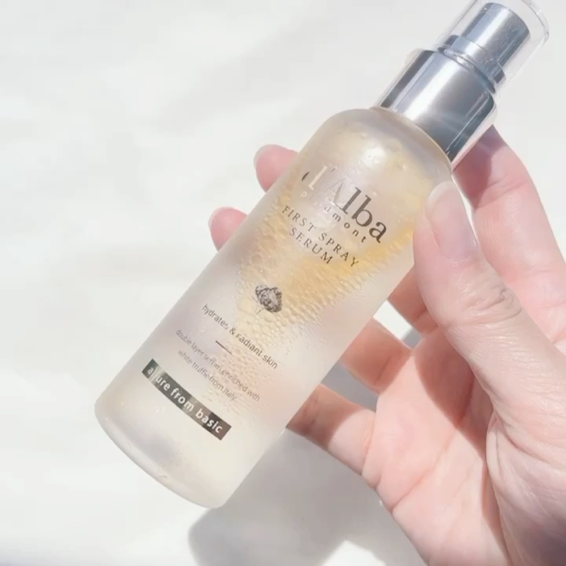 ダルバ ホワイトトリュフファーストスプレーセラム/ダルバ/ミスト状化粧水を使ったクチコミ（3枚目）