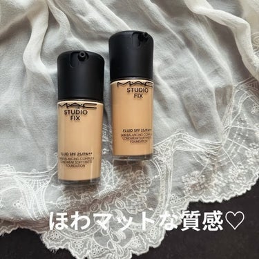 スタジオフィックス フルイッド SPF 15/M・A・C/リキッドファンデーションを使ったクチコミ（1枚目）