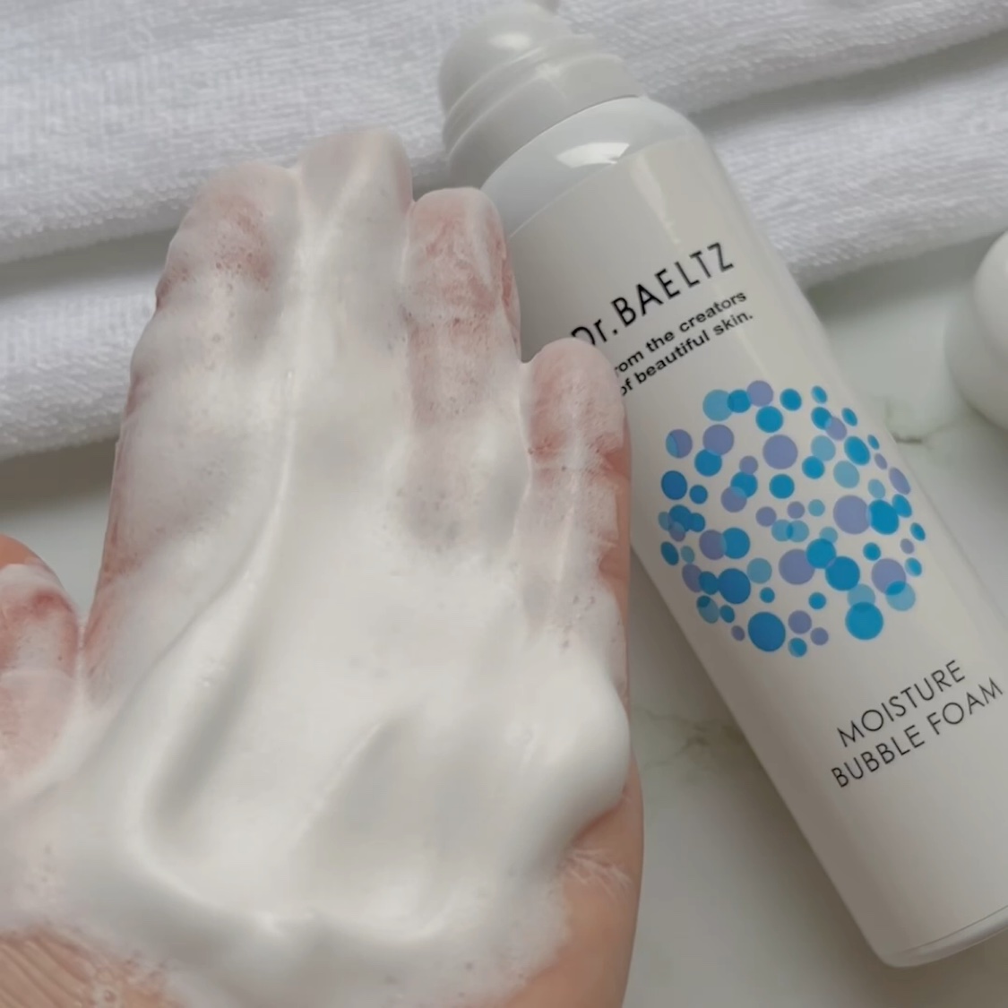 モイスチュア バブル フォーム/ドクターベルツ/洗顔フォームの動画クチコミ1つ目