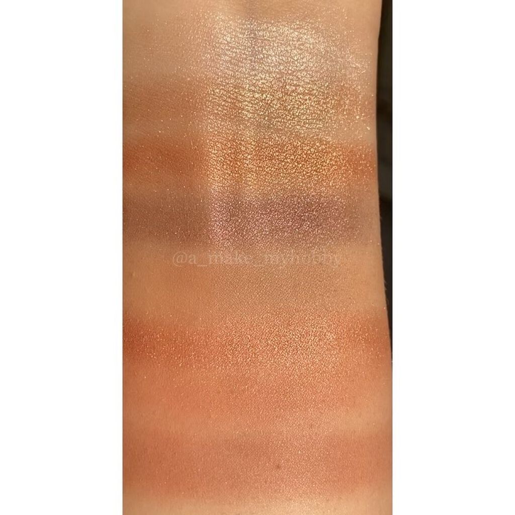 AC8カラーアイパレット/セリア/アイシャドウパレットを使ったクチコミ（3枚目）