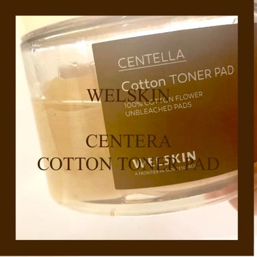 CENTERA COTTON TONER PAD/WELSKIN/その他スキンケアを使ったクチコミ（1枚目）