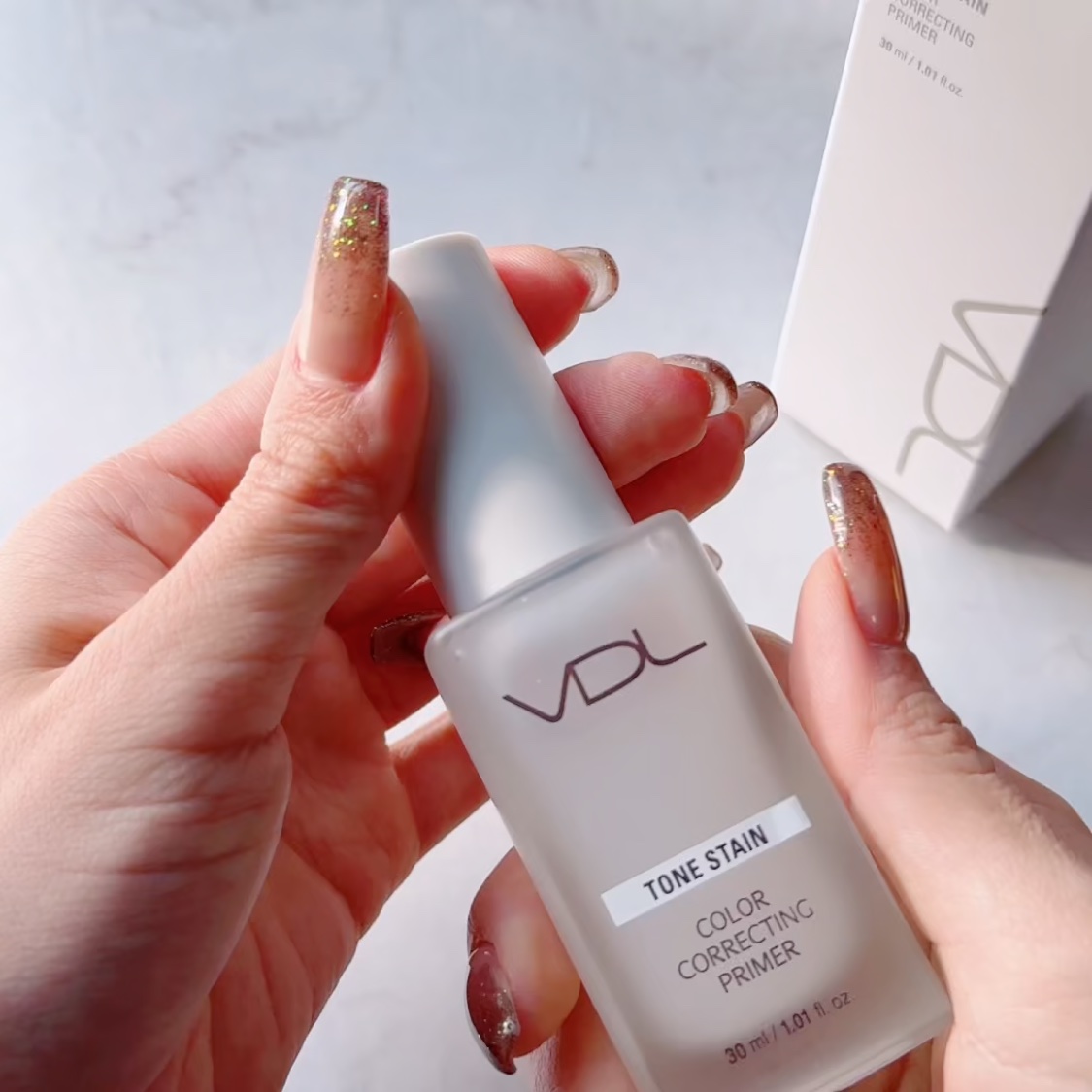 トーンステインカラーコレクティングプライマー/VDL/化粧下地を使ったクチコミ（3枚目）