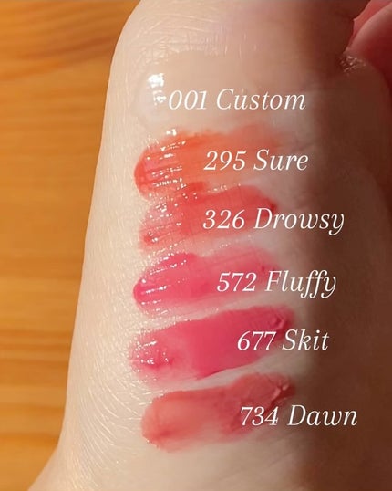 アンフレームドハイドロブロウティント/Oddtype/リップティントを使ったクチコミ(2枚目)