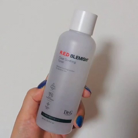レッドブレミッシュ クリアスージングトナー/Dr.G/化粧水を使ったクチコミ（3枚目）