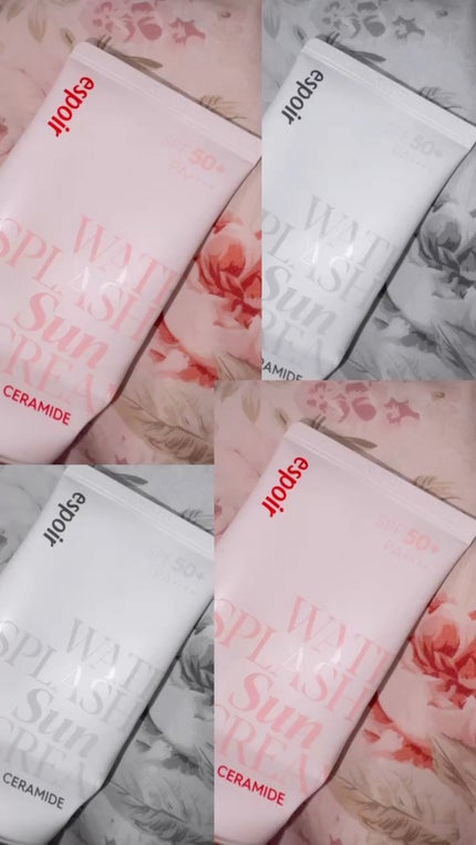 ウォータースプラッシュサンクリーム セラミド/espoir/日焼け止めクリームの人気ショート動画