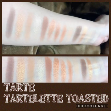 Tartelette Toasted Eyeshadow Palette/tarte/パウダーアイシャドウを使ったクチコミ（2枚目）