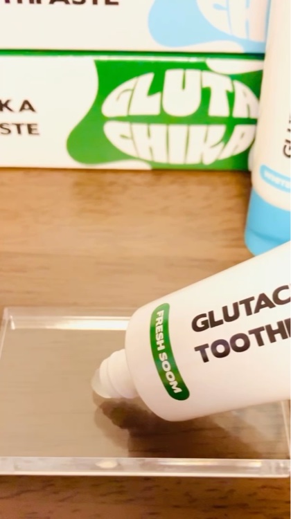 グルタチカフレッシュスーム歯磨き粉/Dr.Viuum/歯磨き粉を使ったクチコミ（2枚目）