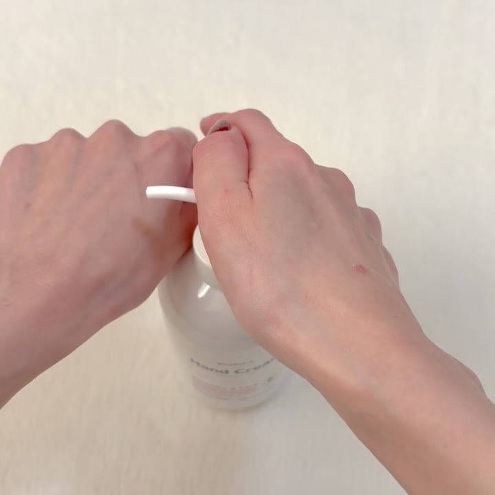 ビオリカ　ハンドクリーム（ローズ）/BIORICA(ビオリカ)/ハンドクリームの動画クチコミ1つ目