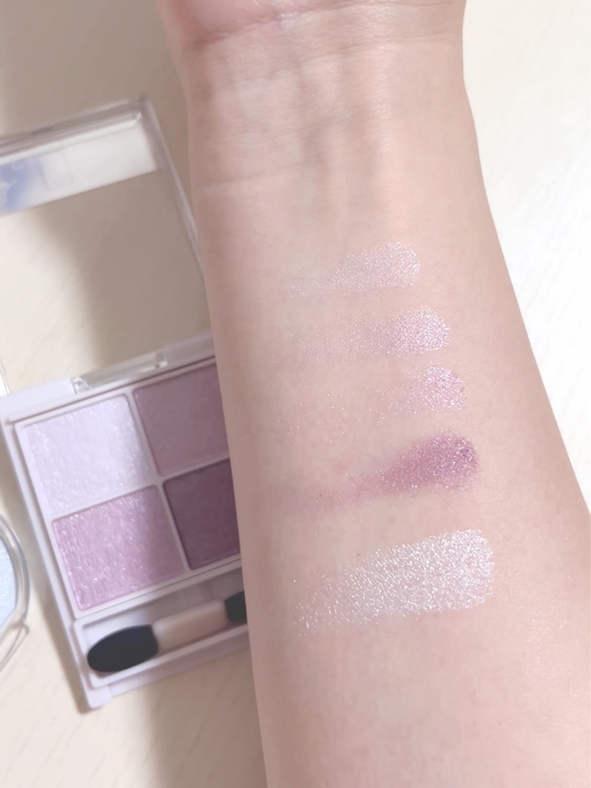 シルキースフレアイズ/キャンメイク/アイシャドウパレットを使ったクチコミ（3枚目）