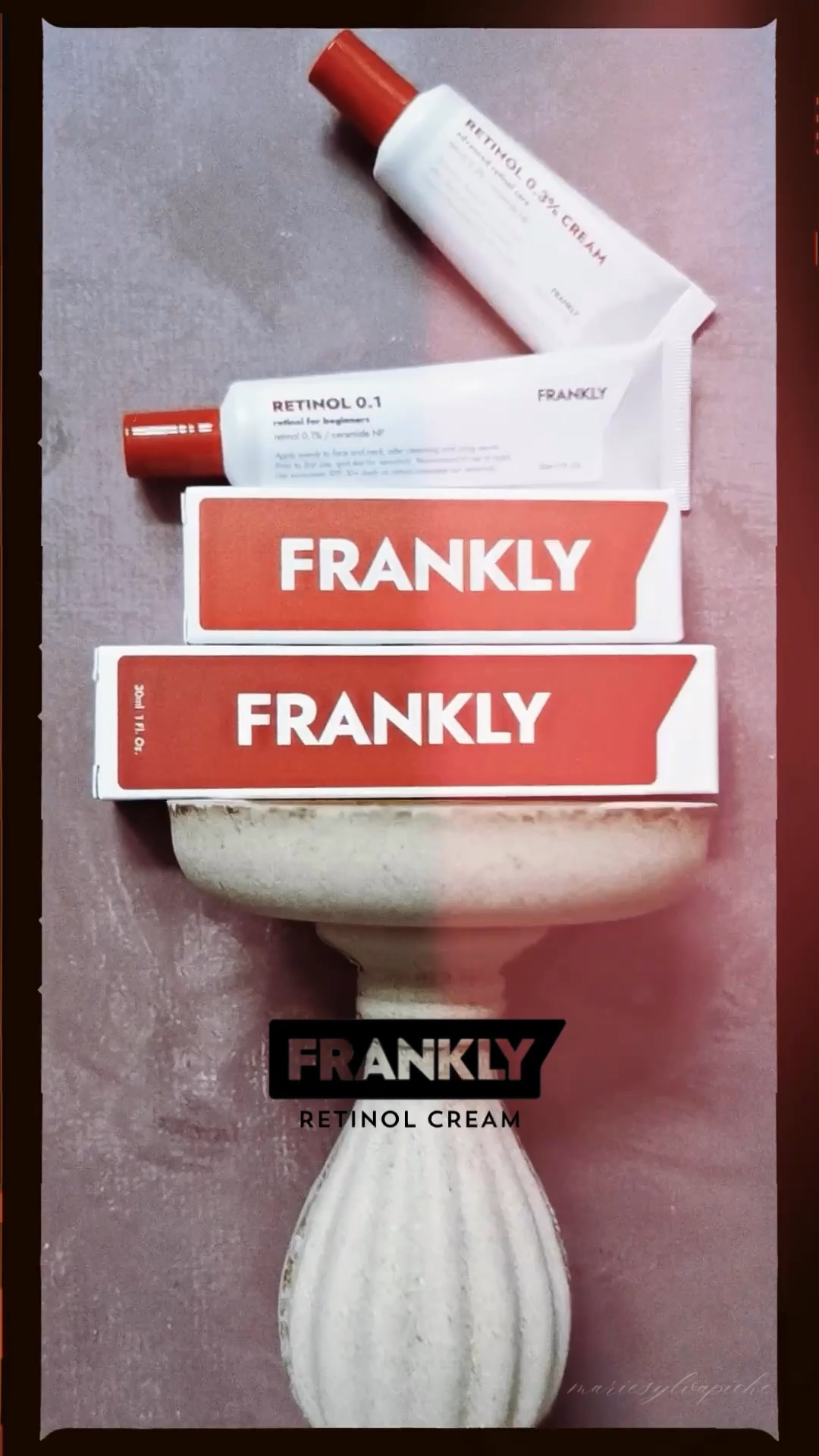 レチノール0.3クリーム/Frankly/フェイスクリームの動画クチコミ1つ目