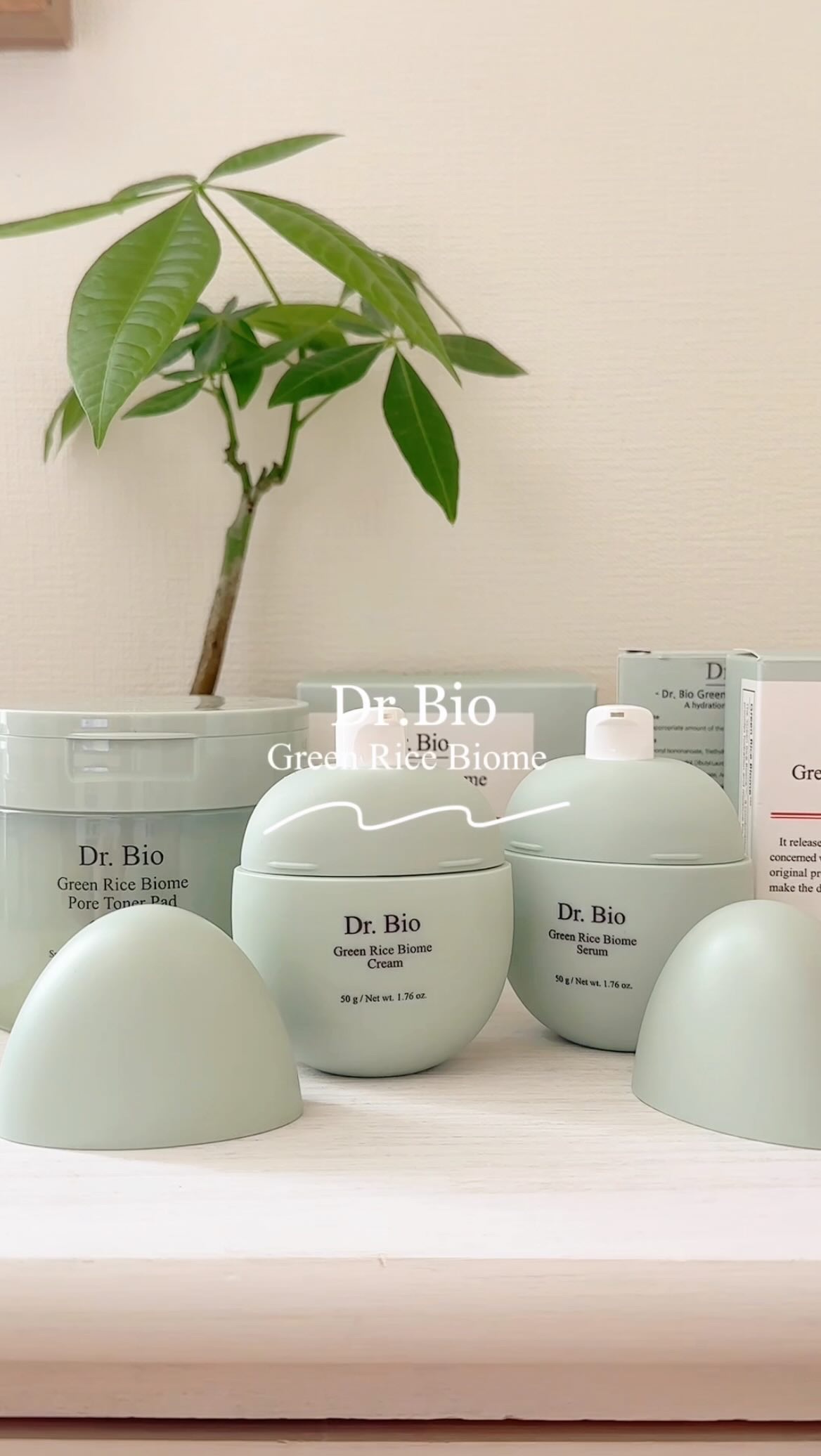 緑米バイオーム™トーンアップ毛穴トナーパッド/Dr.Bio/トナーパッドの人気ショート動画