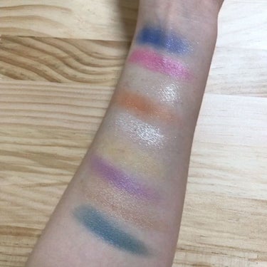 UR GLAM　BLOOMING EYE COLOR PALETTE/U R GLAM/アイシャドウパレットを使ったクチコミ（4枚目）