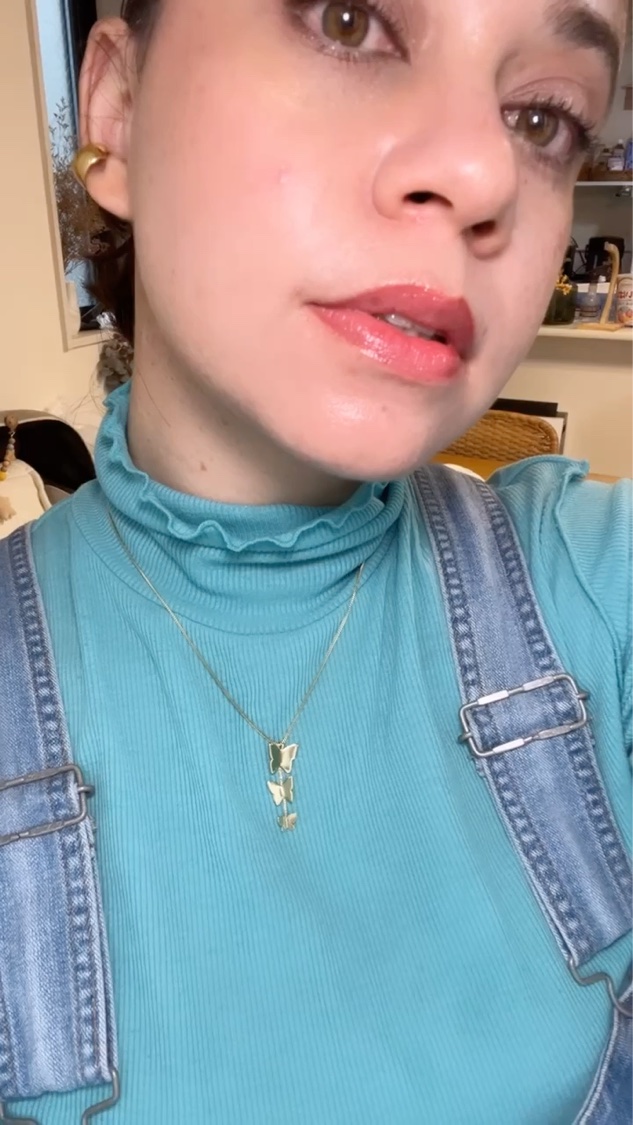 リップアンドチーク ブラーリープリンポット/fwee/口紅を使ったクチコミ（3枚目）