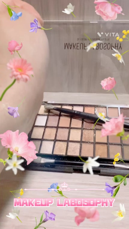 36 カラー アイシャドウ パレット/MAKEUP LABOSOPHY/アイシャドウパレットの人気ショート動画