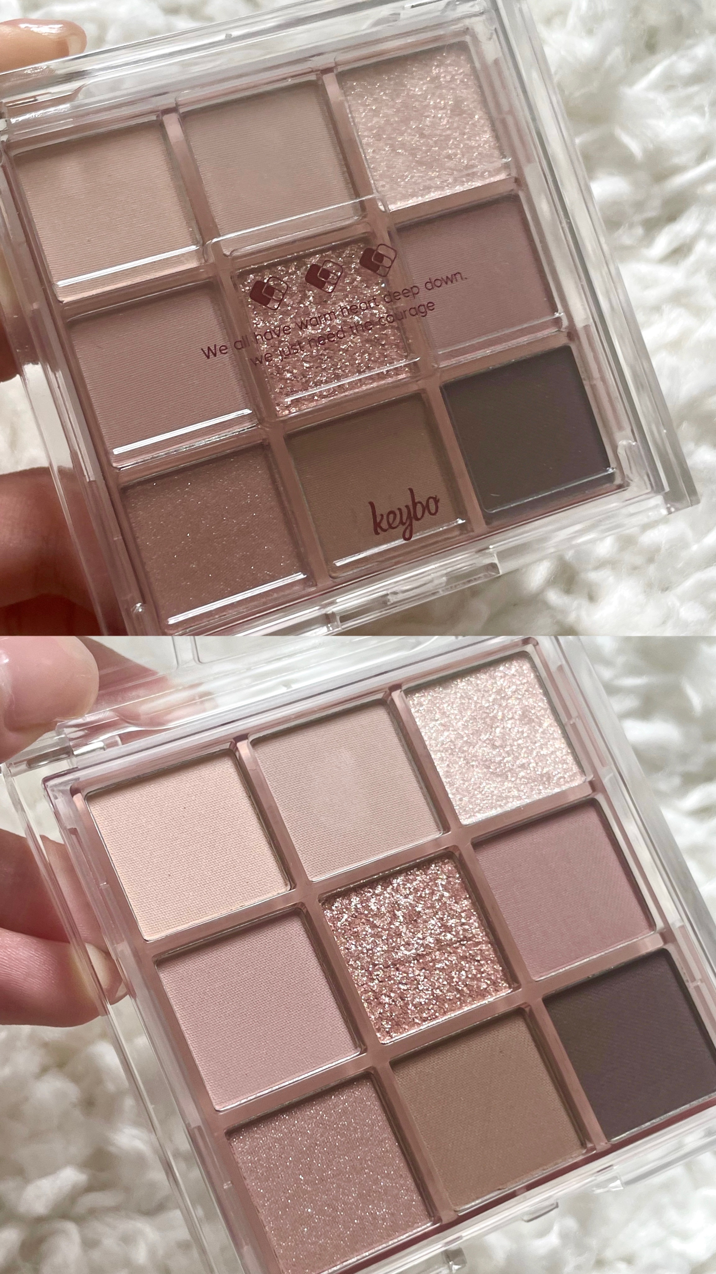 KEYBO FALL IN LOVE SHADOW PALETTE/keybo/アイシャドウパレットを使ったクチコミ（1枚目）