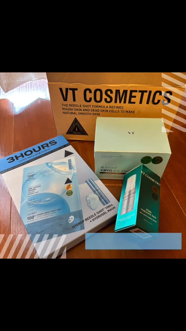 ハイドロップリードルS 100hL 2ステップハイドロゲルマスク/VT/シートマスク・パックの動画クチコミ1つ目