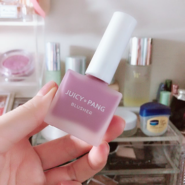 ジューシー パン ウォーター ブラッシャー/A’pieu/リキッドチークを使ったクチコミ（2枚目）