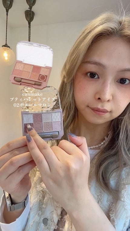 プティパレットアイズ/キャンメイク/パウダーアイシャドウの人気ショート動画