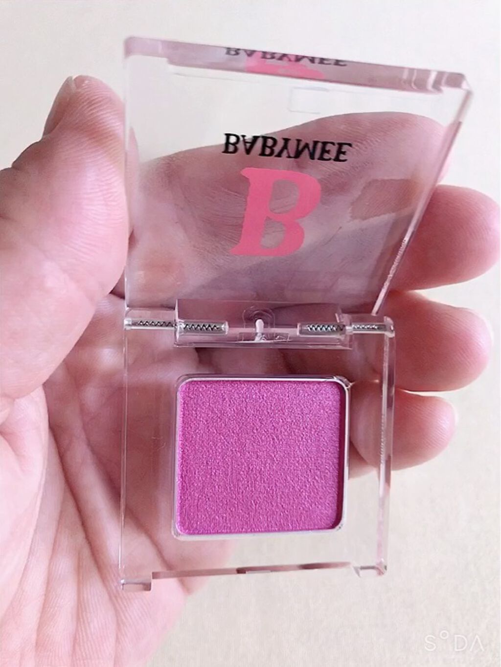 ニュアンスカラー シャドウ/BABYMEE/単色アイシャドウを使ったクチコミ（3枚目）