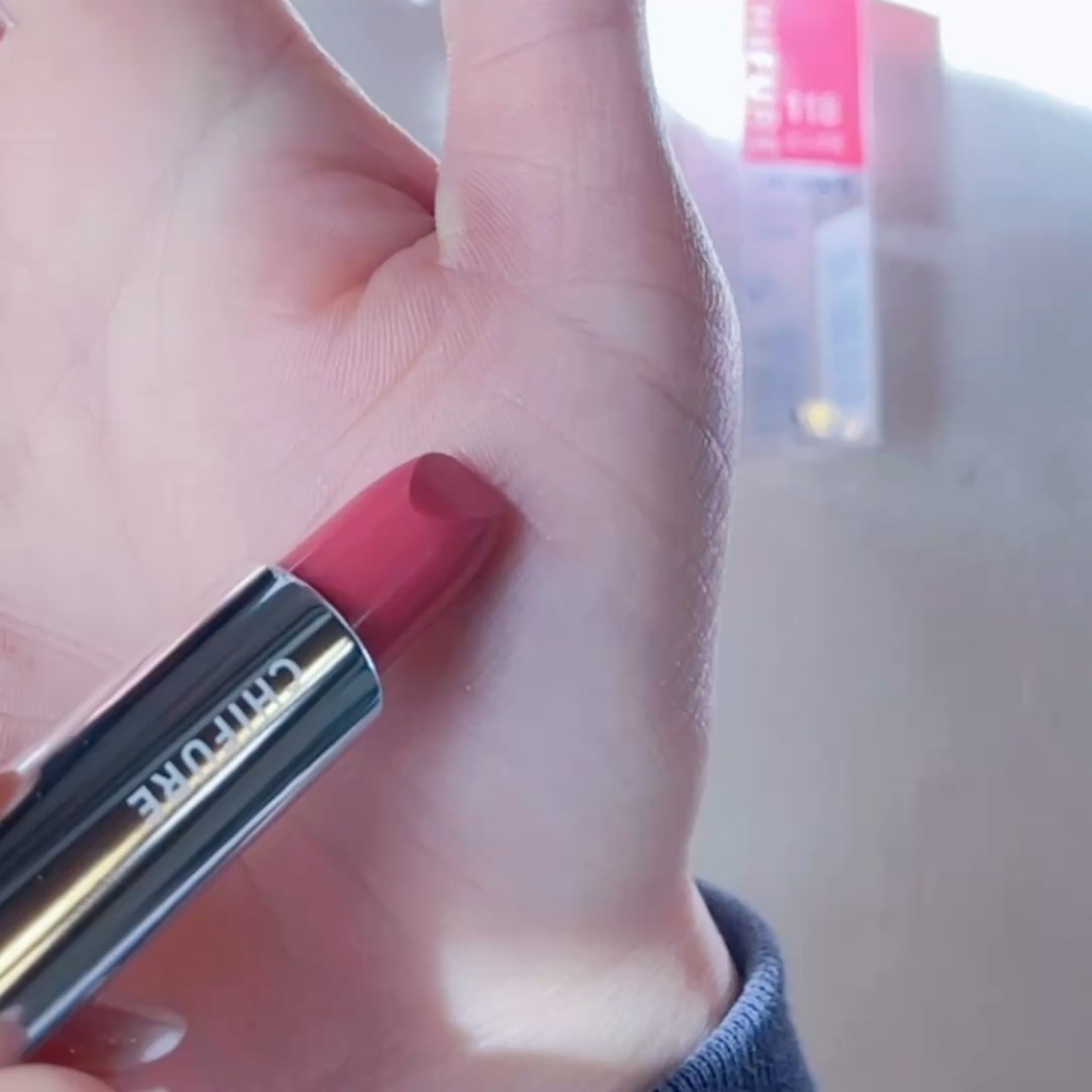 口紅（詰替用）/ちふれ/口紅を使ったクチコミ（3枚目）