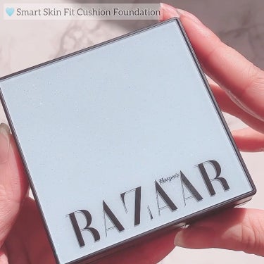 スマートスキンフィットクッションファンデーション/Harper's BAZAAR Cosmetics/クッションファンデーションを使ったクチコミ（10枚目）