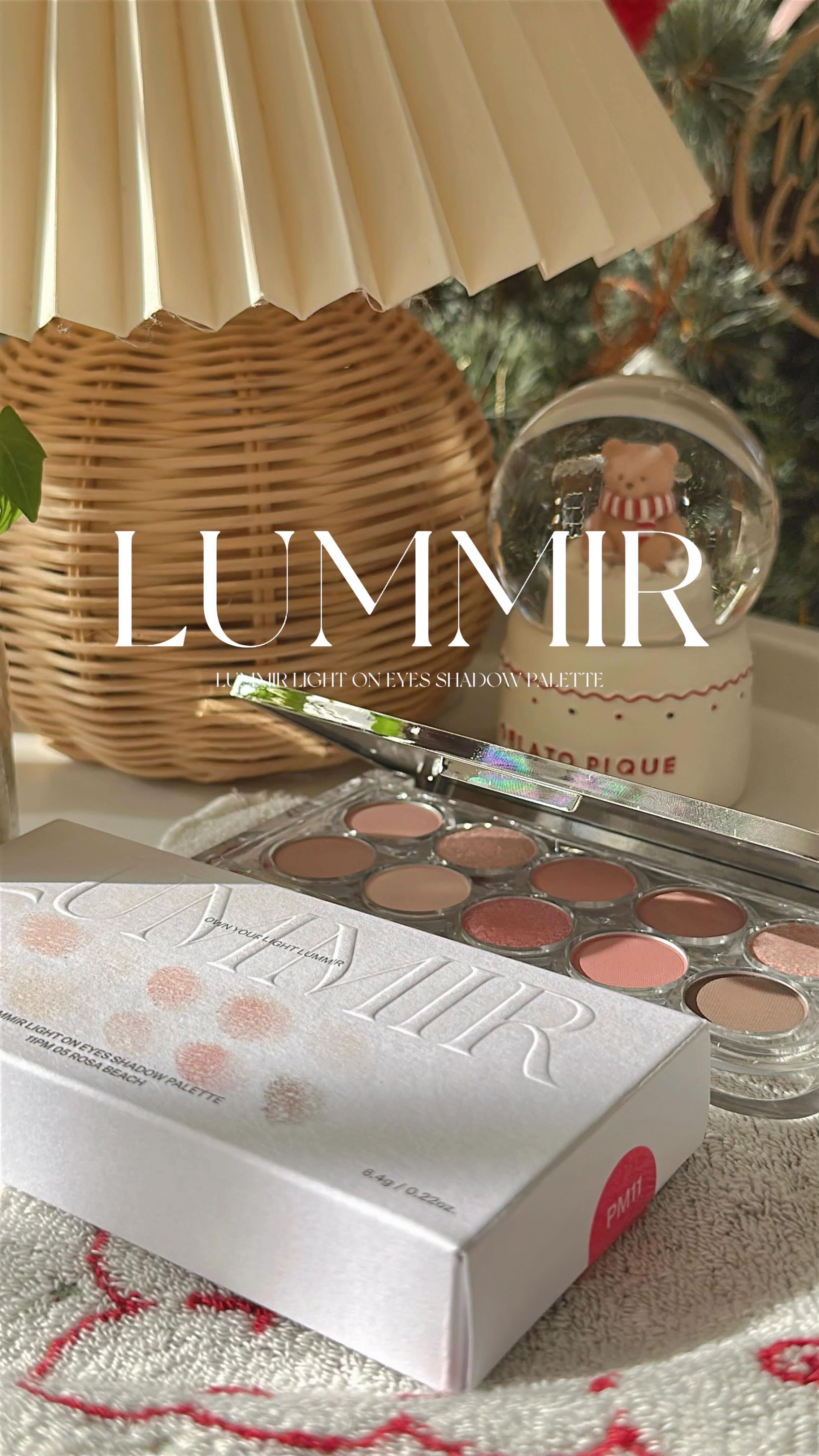 ライト オン アイズ シャドウ パレット/Lummir/アイシャドウパレットを使ったクチコミ（1枚目）