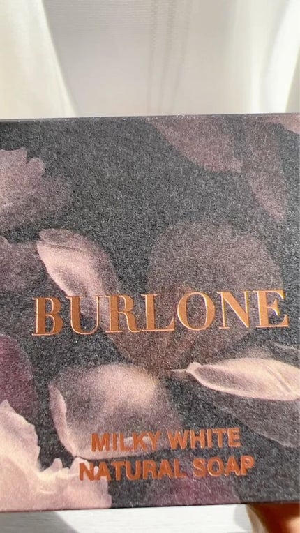 BURLONE ナチュラルソープ ミルキーホワイト/BURLONE/洗顔石鹸を使ったクチコミ(2枚目)