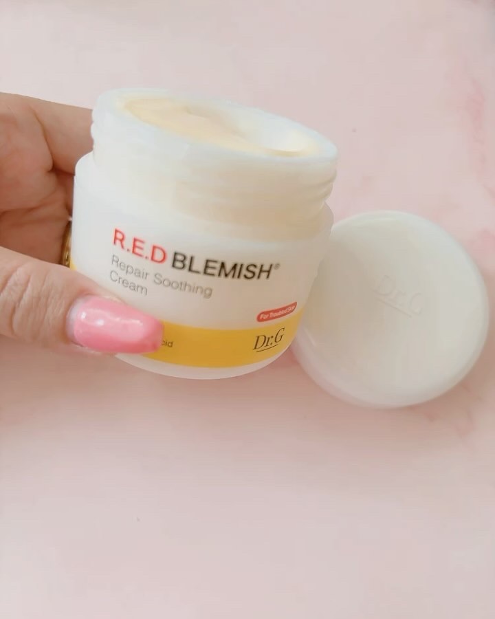 レッドブレミッシュ リペアスージングクリーム/Dr.G/フェイスクリームを使ったクチコミ（3枚目）