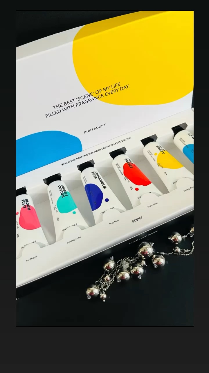 シグネチャーパフュームハンドクリームミニチュアギフトセット/DUFT&DOFT/ハンドクリームを使ったクチコミ（1枚目）