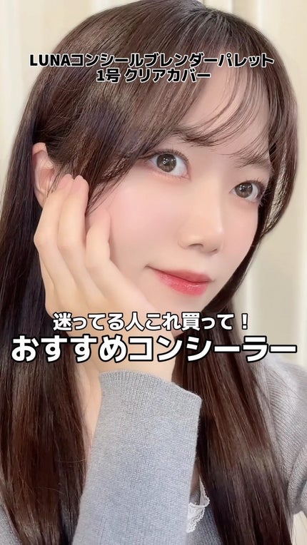 コンシールブレンダーパレット/LUNA/パレットコンシーラーの人気ショート動画