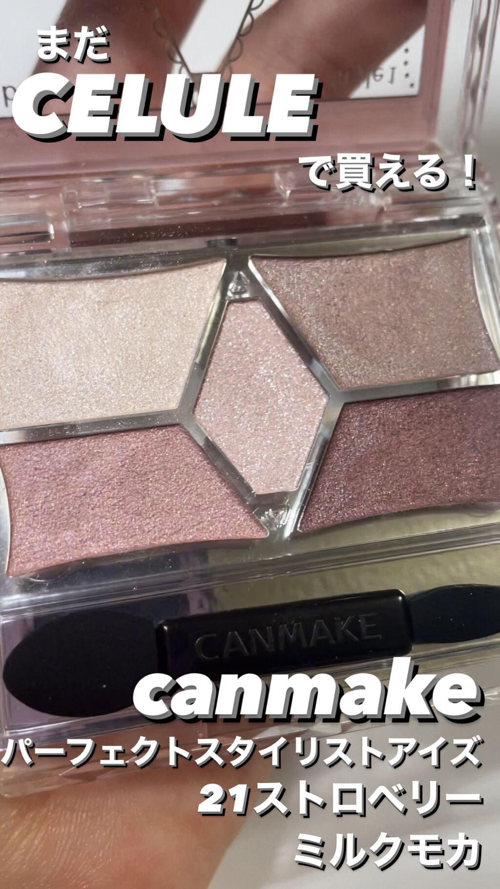 【旧品】パーフェクトスタイリストアイズ/キャンメイク/アイシャドウパレットの動画クチコミ3つ目