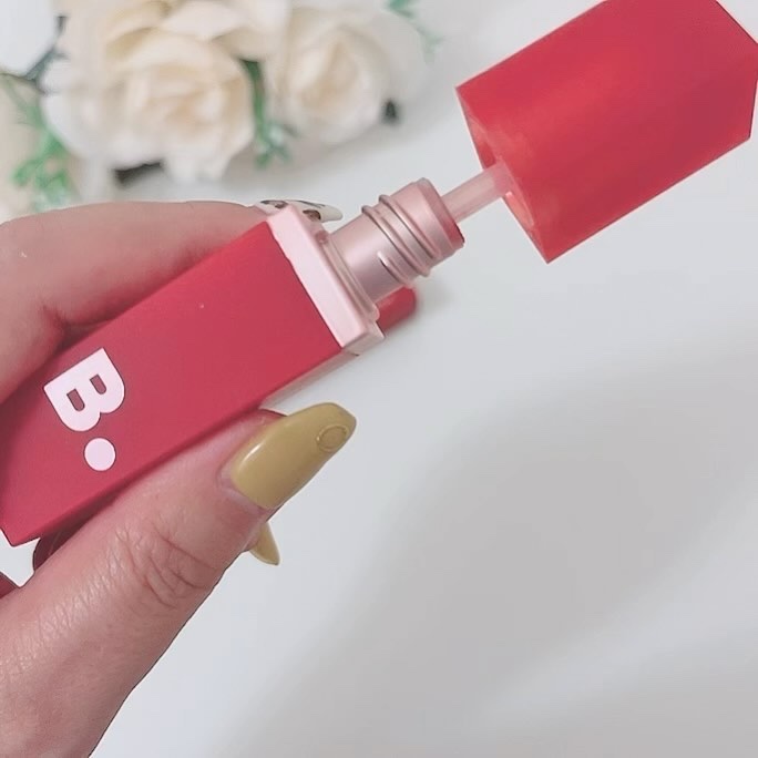 シアーベルベットベールティント /BANILA CO/リップティントを使ったクチコミ（2枚目）