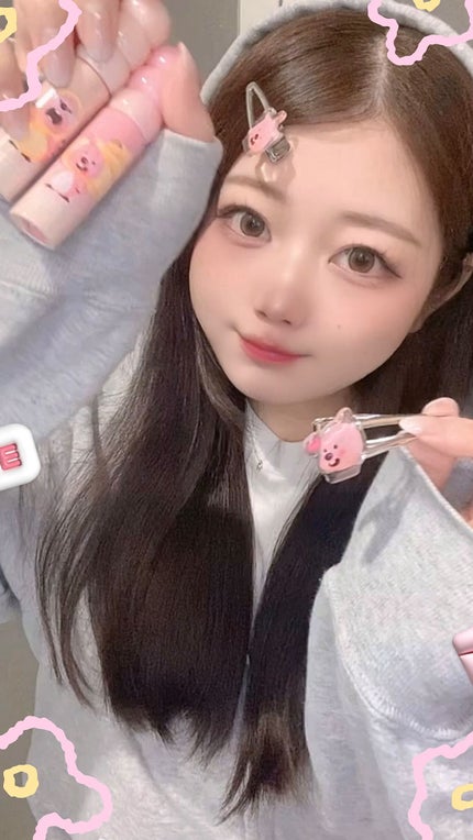 カラーグラム タンフルグラスティントミルク/Colorgram/リップティントの人気ショート動画