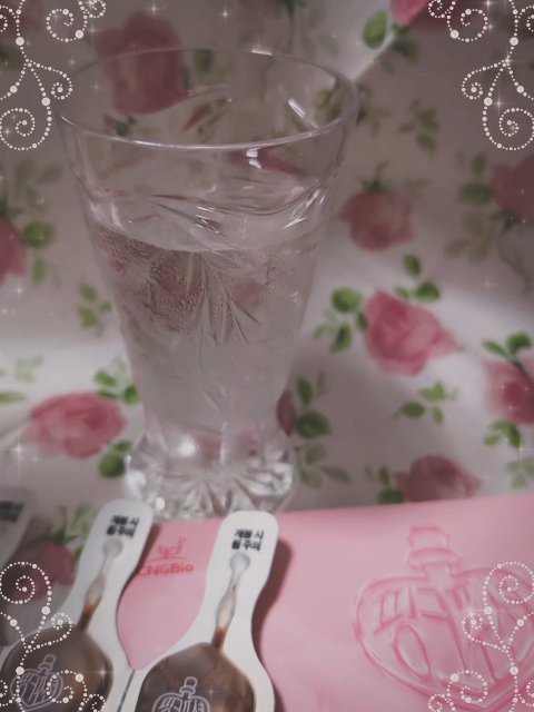 飲める美容ピンクDIYドリンク ピンクポーション ゼロカロリー・冬虫夏草/PINK POTION /美容ドリンクを使ったクチコミ（2枚目）