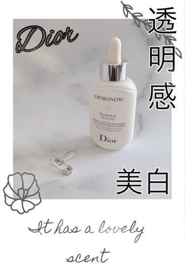 スノー エッセンス オブ ライト （医薬部外品）/Dior/美容液を使ったクチコミ（1枚目）