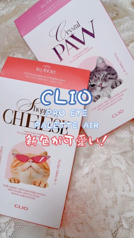プロ アイ パレット エアー/CLIO/アイシャドウパレットの人気ショート動画