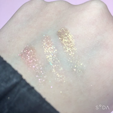 グリッタープリズム シャドウ/MISSHA/グリッターを使ったクチコミ（3枚目）