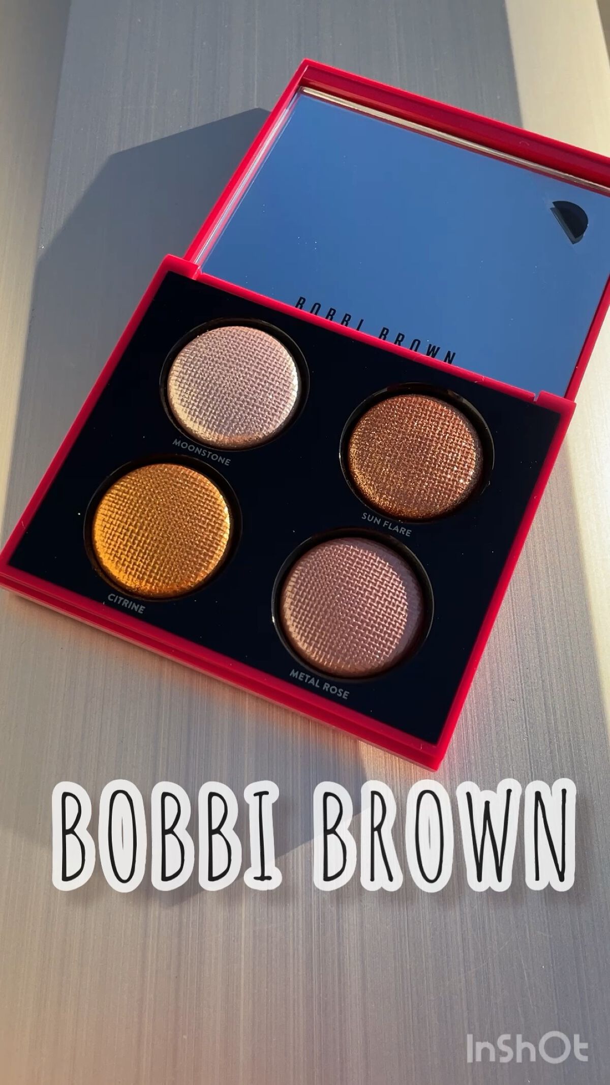 リュクス アイシャドウ クォード（STRUCK BY LUXE COLLECTION）/BOBBI BROWN/アイシャドウパレットの動画クチコミ4つ目