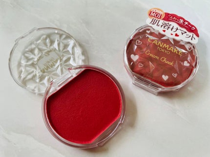 クリームチーク(マットタイプ)/キャンメイク/ジェル・クリームチークの人気ショート動画