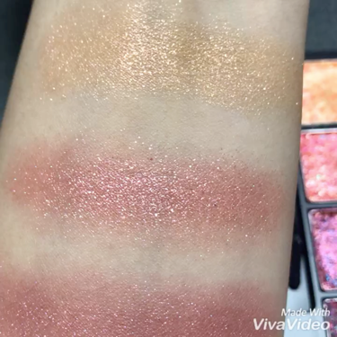 グリッタープリズム シャドウ/MISSHA/グリッターを使ったクチコミ（2枚目）