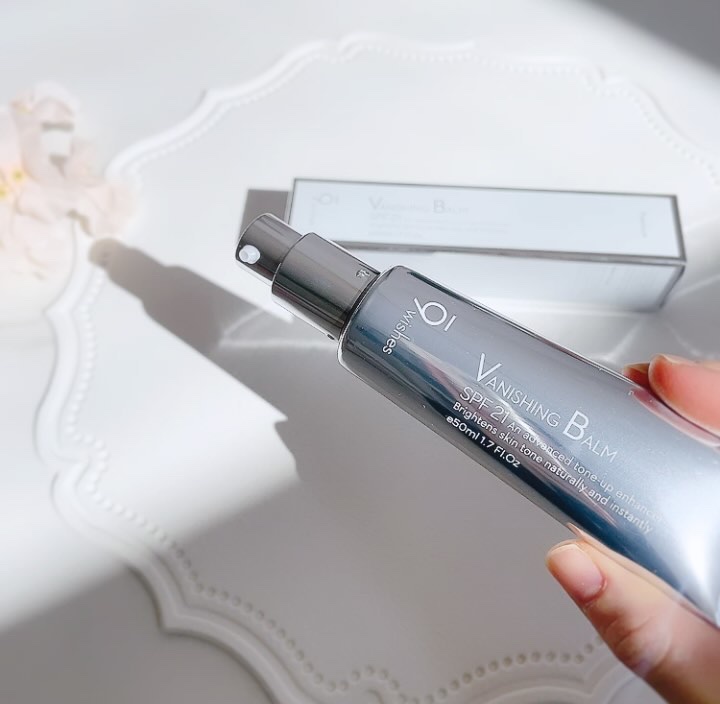 バニシングバーム プレミアム トーンアップ SPF21/9Wishes/化粧下地を使ったクチコミ（2枚目）