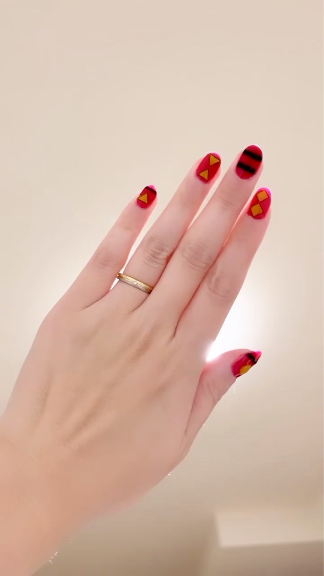 ジェルネイル（ライト対応）/セリア/ジェルネイルを使ったクチコミ（3枚目）