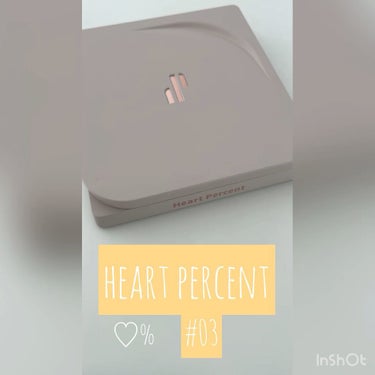 ドットオンムードアイパレット 03 バーミリオンファセット/Heart Percent/アイシャドウパレットを使ったクチコミ（1枚目）